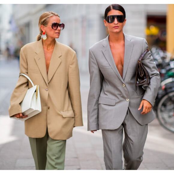 Alberto Cardinali Tan/Beige Jacket and Vest Oversize Look 42L - Picture 3 of 13